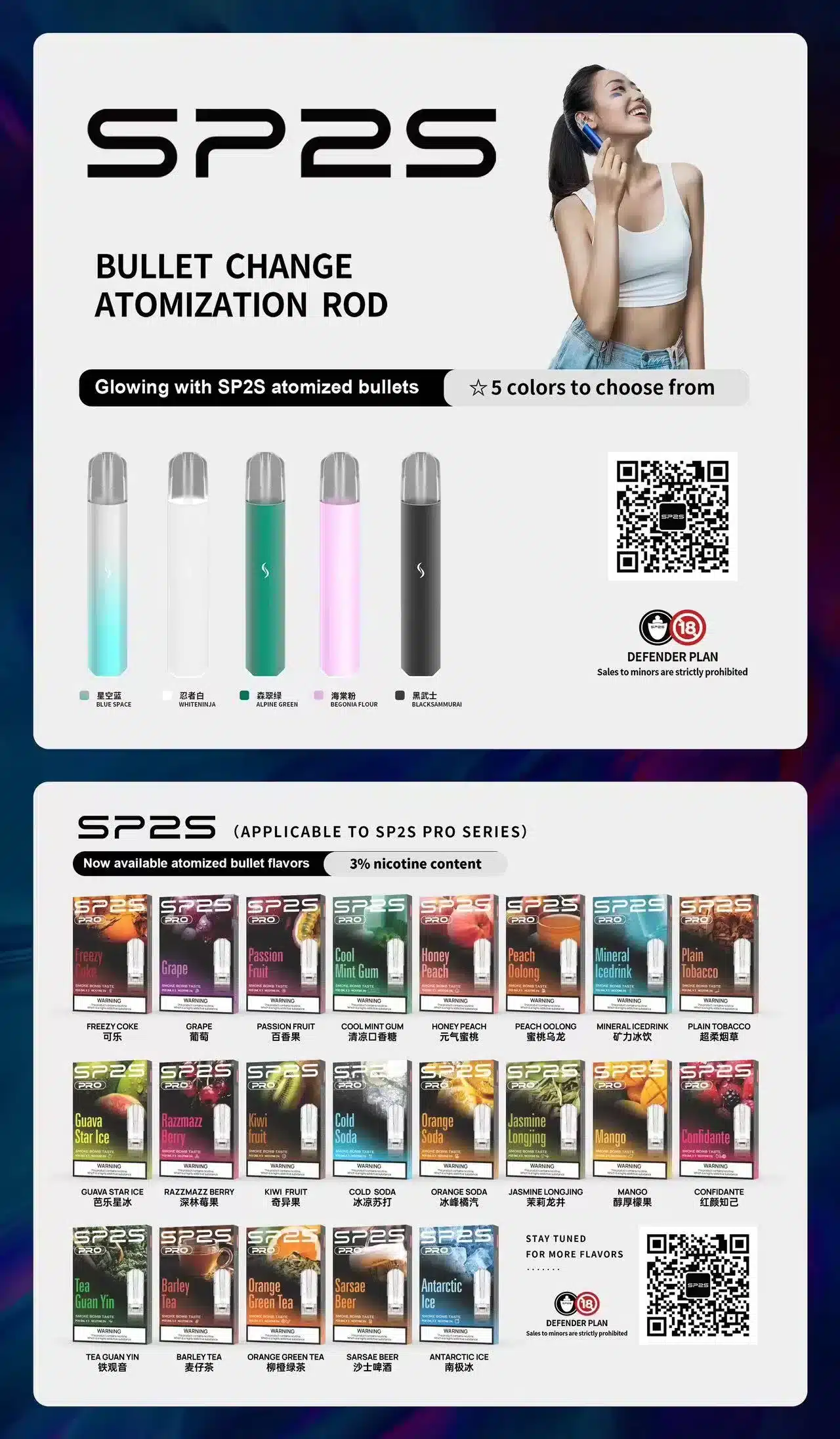 SP2  PRO 煙彈全新升級透明煙彈 3顆裝煙蛋 通用RELX 悅刻一代主機 711到付